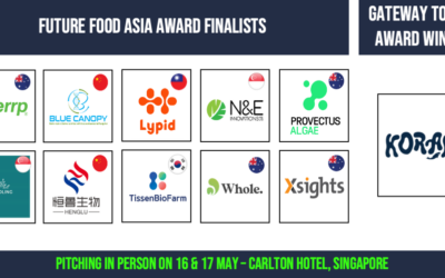 Announcing the 10 AgriFoodTech startup finalists competing for the USD 100,000 Future Food Asia Award 2023 and the winner of the Gateway to Asia Award